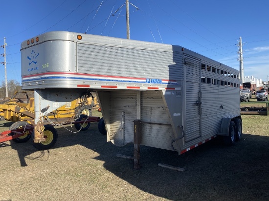 2006 Aluma Line Livestock Trailer
