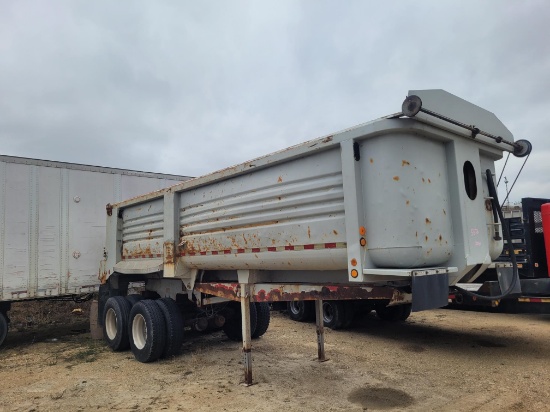 2000 24 Foot Semi-Dump Trailer