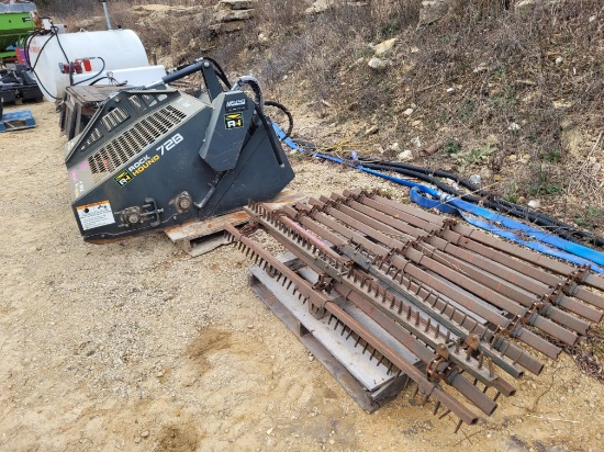 Rock Hound 72B Landscape Rake