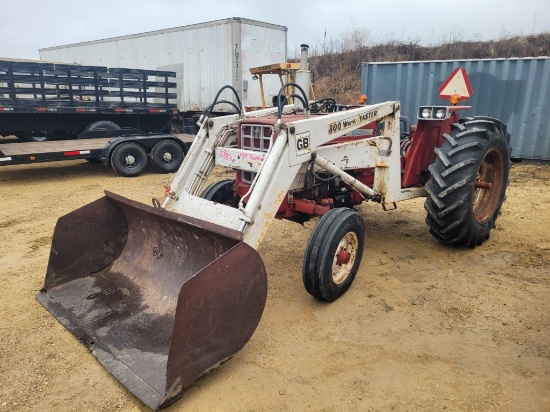 International 574 w/ Work Master 800 Loader