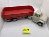 Ertle Truck with Hydraulic Dumper Trailer