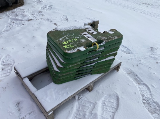 John Deere Suitcase Weights