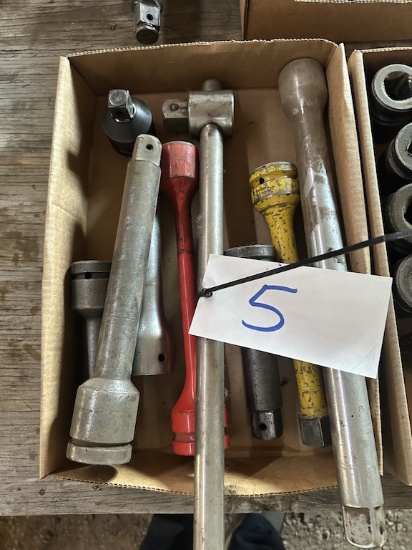 Socket extensions, breaker bar, etc.