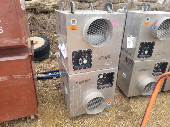Set of Two Job Site Fans