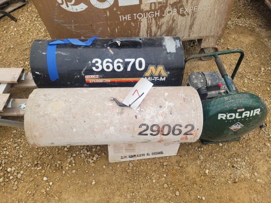 Skid of Heaters & Compressor