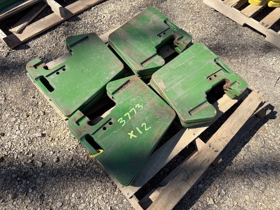 John Deere Suitcase Weights