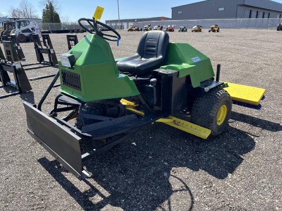 Used Bunker Rake Machine Bunker Field Rake 3 Wheeler | Heavy Construction Equipment Light ...