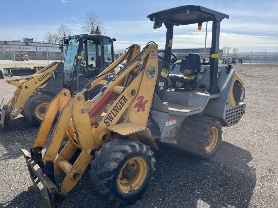 Swinger 2K Compact Wheel Loader | Heavy Construction Equipment Skid ...