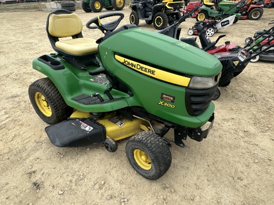 John Deere X300 Lawn Mower