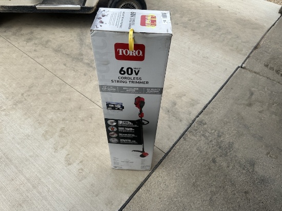 Toro 60V Cordless String Trimmer