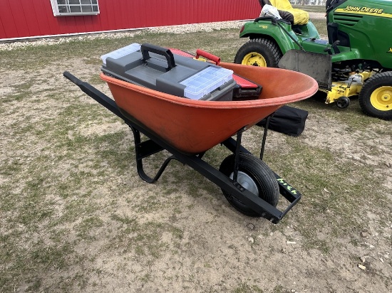 Wheel Barrel, Tool Boxes (2)