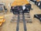 2025 Wolverine PFA-11-3300G Skid Steer Hydraulic Pallet Forks
