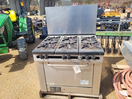 South-Bend Commercial Gas Range