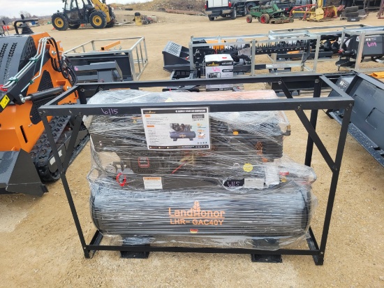 LandHonor LHR-GAC40Y 40 Gallon 2-Stage Air Compressor