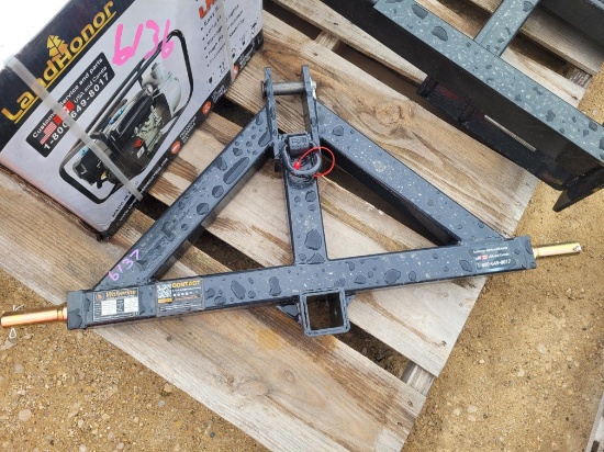 2025 Wolverine TQH-26-02C 3-Point Trailer Quick Hitch