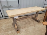 Wooden Homemade Farm-House Table
