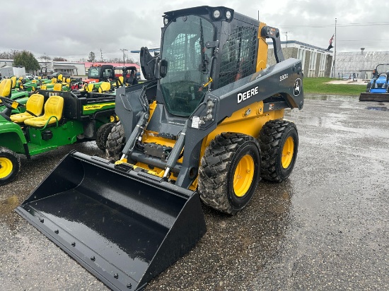 2024 Deere 330G Skid Steer