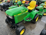 John Deere 445 Lawn Tractor and Tiller
