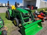 2020 John Deere 3025E Compact Tractor