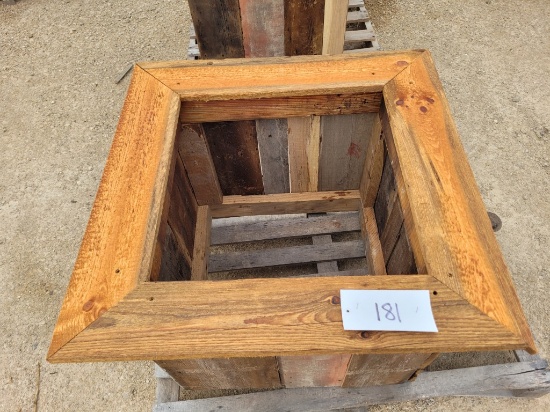 Wooden Homemade Planter Box