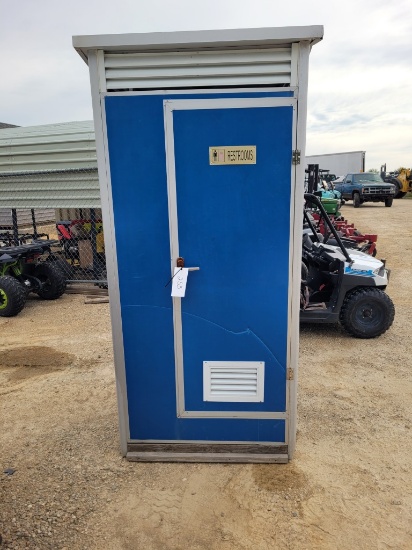 Single-Use Outhouse Restroom