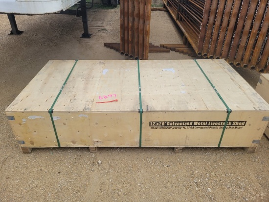 Metal Livestock Shed