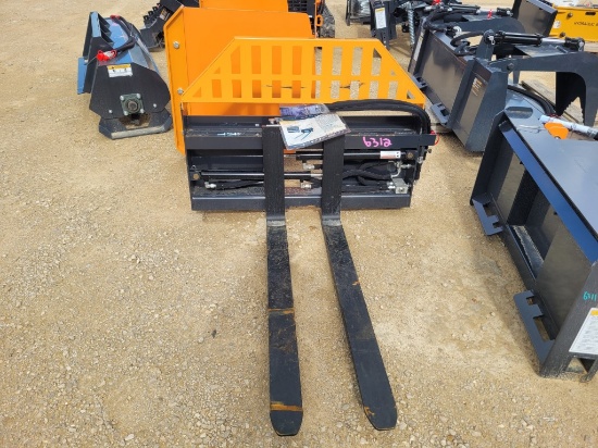2025 Wolverine Skid Steer Hydraulic Pallet Forks