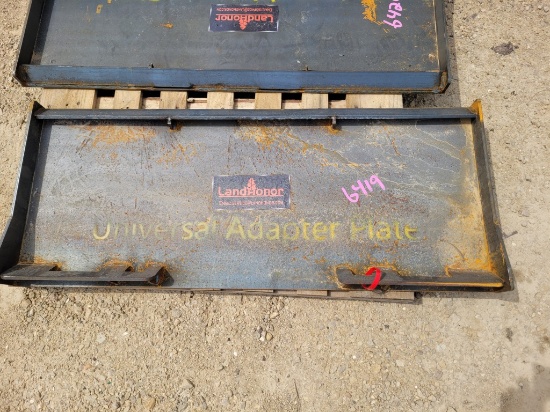 LandHonor Skid Steer Universal Adapter Plate