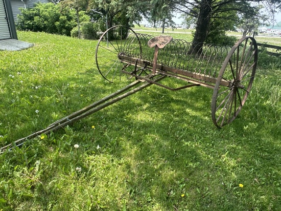 Antique Hay Rake
