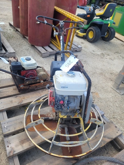 Wacker Walk-Behind Power Trowel
