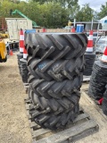 Set of Four (4) Telehandler Tires