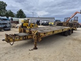 Belshe DT-255 Flat Bed Trailer