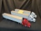 (3) Franklin Replica Semi Trucks