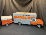 Nylint U Haul Truck with Trailer