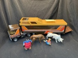 Ertl Semi Truck w/ Rodeo Trailer