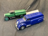 (2) Scale Models Truck Banks
