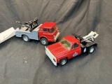 (2) Scale Models Tow Truck Banks
