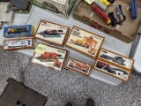 (7) Tyco Model Train Cars