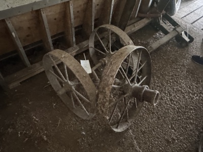 Steel Wheels & Axle