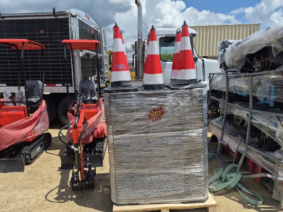 High Visibility Traffic Cones