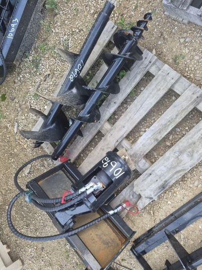 Mini Skid Steer Auger Attachment