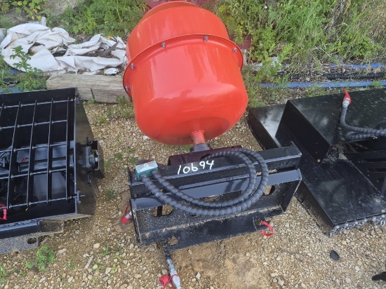 Mini Skid Steer Mixing Bucket Attachment