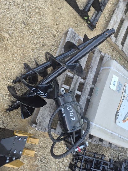 Mini Excavator Auger Attachment