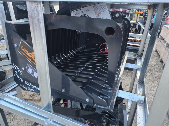 LandHonor MRB-72-44W Mini Rock Grapple Bucket
