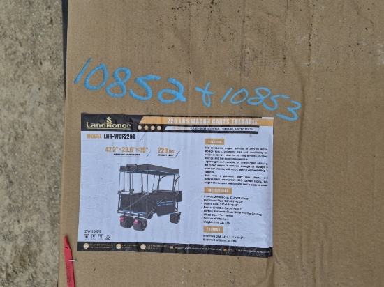 LandHonor 220LB Foldable Wagon Cart