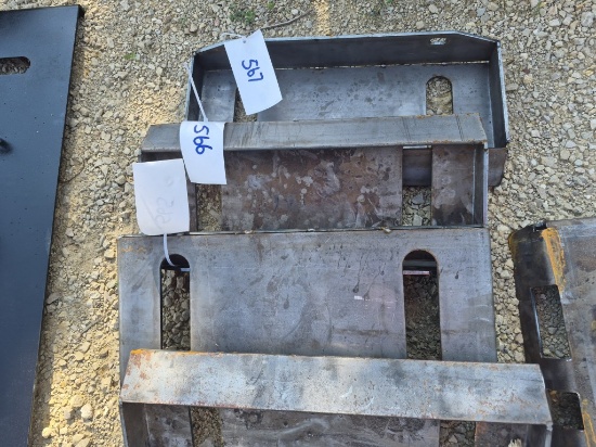 Mini Skid Steer Quick Attachment Plate