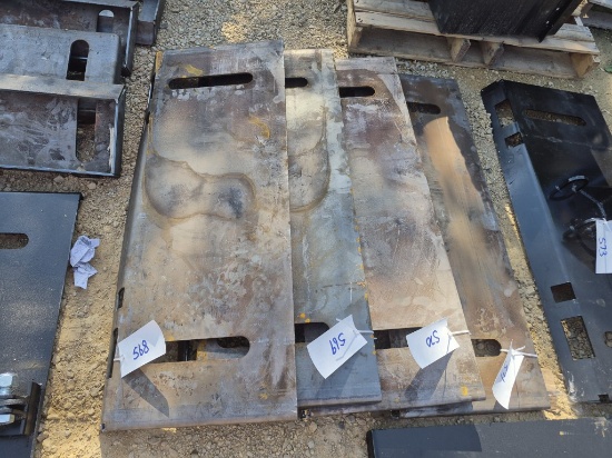 Mini Skid Steer Quick Attachment Plate