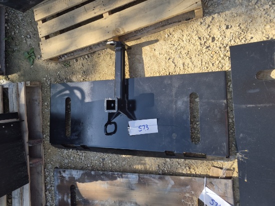 Mini Skid Steer Hitch Attachment