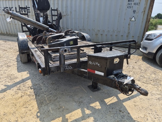 Equipment Skid Steer Trailer