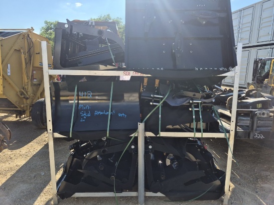 SDLanch Complete Mini Excavator & Skid Steer Attachment Set